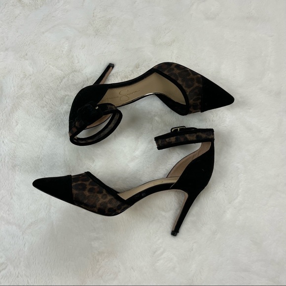 Jessica Simpson Black and Brown Heels - Picture 4 of 16